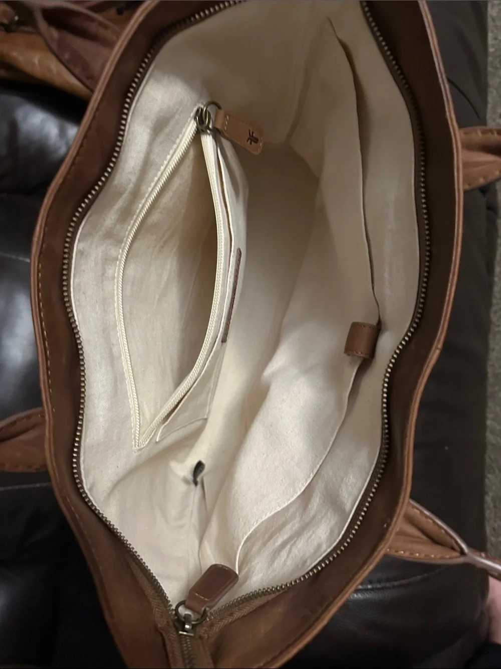 Frye branded laptop
